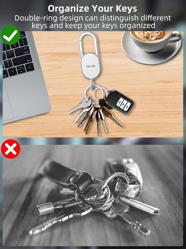 سلسلة مفاتيح Miroddi مع متتبع المفاتيح، سلسلة مفاتيح للرجال تعمل مع Apple Find My، حلقة مفاتيح مع جهاز تحديد المواقع للمفاتيح، جهاز تتبع سلسلة مفاتيح السيارة للرجال، متتبع موقع سلسلة المفاتيح، نظام تحديد المواقع للمفاتيح، أسود in Saudi Arabia