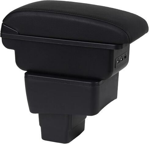 Car Armrest Box for Toyota Yaris iA Sedan/Scion iA 2016-2018 Center Console Storage Arm Rest Organizer Automotive Armrests (Black Line) in Saudi Arabia