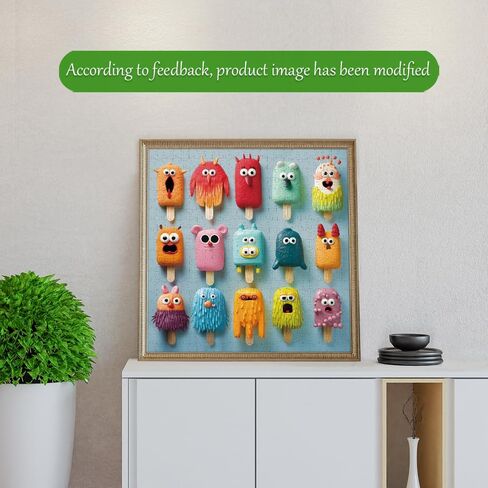 500 Pieces Jigsaw Puzzles for Adults and Teens and Kids Family Happy Gift Colorful Popsicles (Monster Popsicles) in Saudi Arabia
