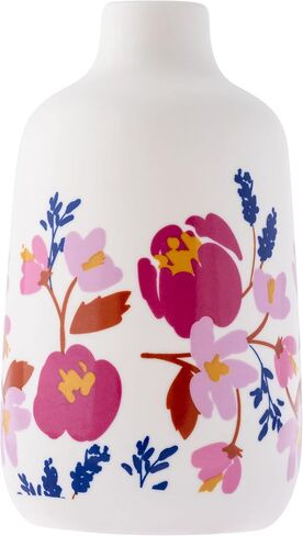 Karma, White Small Bud Ceramic Flower Vases for Rustic Home Decor, Mini Vases for Modern Farmhouse Decor, Living Room, Mantel and Entryway Decor, Love You in Saudi Arabia