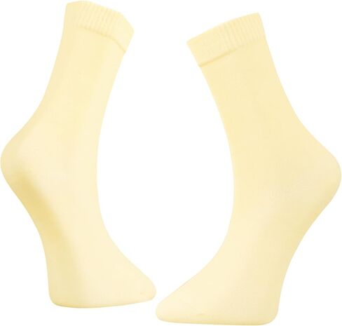 Women’s Bamboo Viscose Ankle Socks, 5-Pack, Soft, Breathable, Non-Binding, Ideal for Everyday Wear in Saudi Arabia