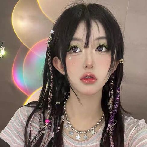 رو دولف ستار المختنق قلادة القوطية قلادة الشرير الهيب البوب ​​مكتنزة الشظية مطرز سلسلة قلادة نجمة قلادة القوطي المختنق للنساء هدايا مجوهرات الحفلات in Kuwait