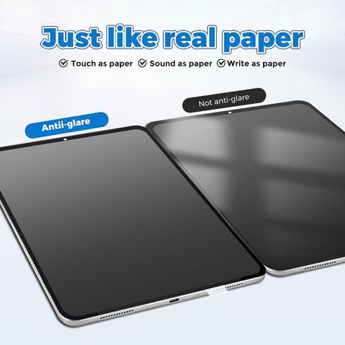 عبوتان من واقي شاشة ورقي لجهاز iPad الجيل العاشر (موديلات 10.9 بوصة 2022)، واقي غشاء من الزجاج المقوى متوافق مع iPad 10.9 بوصة الجيل العاشر in Saudi Arabia