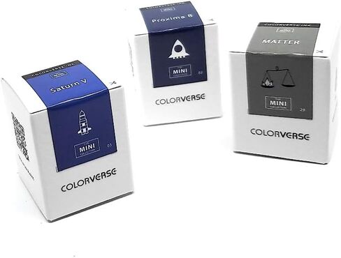 Colorverse Ink - The Mini Collection - 3 Pack - 5ml Fountain Pen Ink Bundle - #15 Gravity Wave, #62 75t Rocket Engine & #72 Life on Mars in Kuwait
