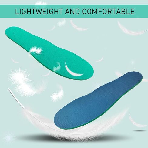 Insoles for New Balance Shoes, Replacement Footwear Inserts for Men's Comfortable Light-Weight and Cushion Shock Absorbing(M12) in Kuwait