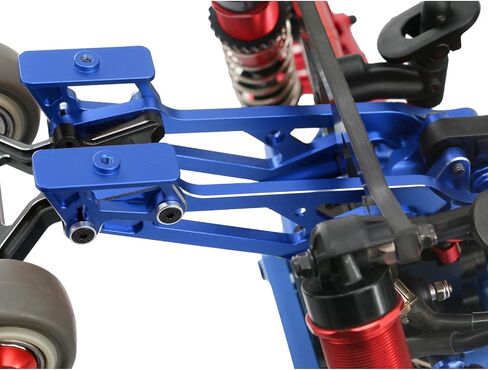 Aluminum Rear Wing Mount for Arrma 1/8 Kraton Notorious Outcast Talion Typhon 6S BLX - Red CNC T6 Alloy Upgrade, Replaces AR320347 in Kuwait