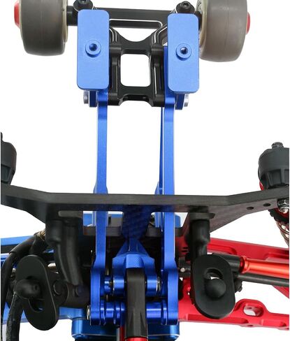 Aluminum Rear Wing Mount for Arrma 1/8 Kraton Notorious Outcast Talion Typhon 6S BLX - Red CNC T6 Alloy Upgrade, Replaces AR320347 in Kuwait