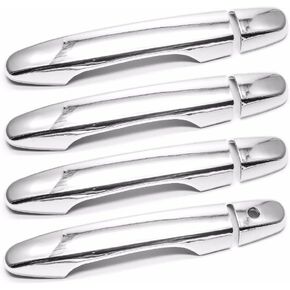 Sizver Chrome Door handle cover For 2012-2015 Honda Civic