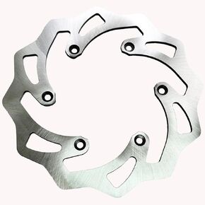 Rear Brake Disc Rotor 220MM Compatible with KTM 125 250 350 450 500 Husqvarna 125-501 FE TE FC TC TX FX Husaberg 125-570 TE FE FX GasGas 125-450 Motorcycle 8.6" Rear Brake Rotor