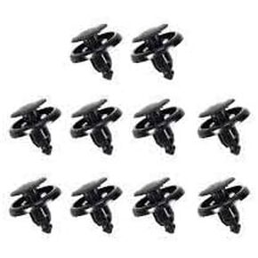 50 قطعة بطانة الحاجز الأمامي دفع من نوع التجنيب الأسود النايلون قطر الرأس 20 مللي متر طول الجذع 8 مللي متر يناسب ثقب 7 مللي متر يحل محل T.o.y.o.ta 90467-07166 in Kuwait