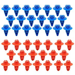 40pcs Wheel Mudguard Horn Clip kit, Fender Horn Fixing Clip 90904-67036 9090904-6737 Compatible with Toyota 90904-67037 and 90904-69036 4-Wheel Sequoia Tacoma Tundra