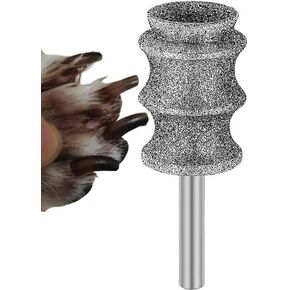 Fit Dremel dog nail grinder refills attachment diamond bit replacement heads for pet nails, ideal for large dogs and Medium/small pets, provides smoother, safer nail trimming than traditional clippers