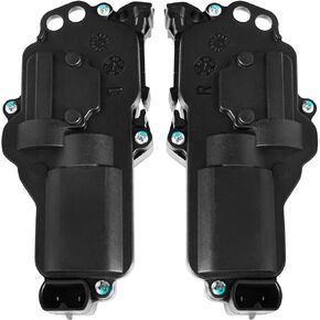 2 Pcs Plorx Power Door Lock Actuator Left and Right for Ford F550/F450/F350/F250/F150 Expedition Excursion Mustang Ranger Taurus,Lincoln,Mercury,Mazda,Replace OEM 6L3Z25218A43AA,6L3Z25218A42AA