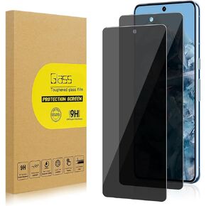 3 Pack Privacy Screen Protector for Google Pixel 8 Pro [Anti-Spy Tempered Glass], Ultra HD, Anti-Scratch, Bubble-Free, Easy Install 9H Protective Glass for Pixel 8 Pro