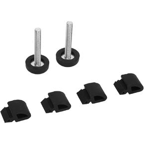 Screw Bumper, Hood Bumper Stopper Stop Cushion Rubber Buffer Replacement for Truck 1967 to 1972