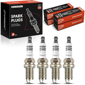A-Premium Iridium & Platinum Spark Plugs Compatible with Chevrolet Cobalt 2005-2007 & Saturn Ion 2004-2007, 2.0L, Pack of 4