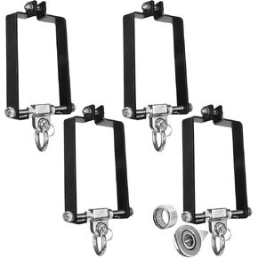 Heavy Duty Swing Hanger Swing Set Accessories for Wooden Sets Snap Hooks Hardware Swing Set Attachments Porch Playground Indoor/Outdoor（2 Pcs）
