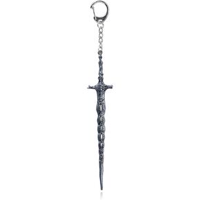 SONGCHANGJEWELRY Elden Ring Godslaying Blade Keychain - Knight's Action Figures Toys Props - Collection Party Supplies Desk Key Decoration Gifts