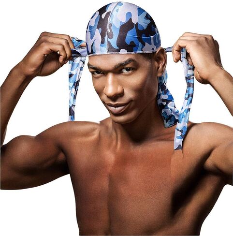 Red by Kiss Power Wave Military Satin Durag 360 Camo Pink HDUPPM06 in Saudi Arabia