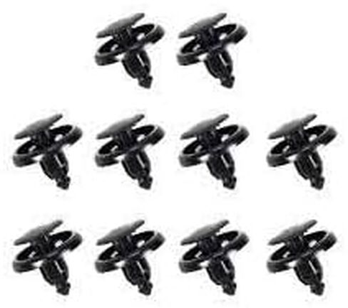 50 قطعة بطانة الحاجز الأمامي دفع من نوع التجنيب الأسود النايلون قطر الرأس 20 مللي متر طول الجذع 8 مللي متر يناسب ثقب 7 مللي متر يحل محل T.o.y.o.ta 90467-07166 in Kuwait