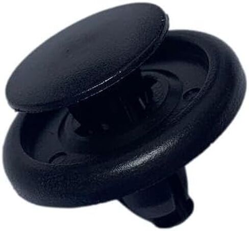 50 قطعة بطانة الحاجز الأمامي دفع من نوع التجنيب الأسود النايلون قطر الرأس 20 مللي متر طول الجذع 8 مللي متر يناسب ثقب 7 مللي متر يحل محل T.o.y.o.ta 90467-07166 in Kuwait