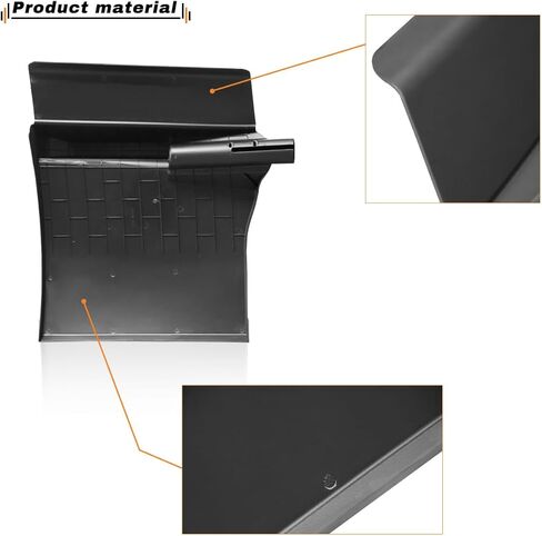 Driver Left&Passenger Right Side Quarter Fenders Set for Semi Truck,Heavy Duty Bracket Quarter Fender Fit for Freightliner, Kenworth, Volvo, Peterbilt,etc,Complete with screw and rubber in Kuwait