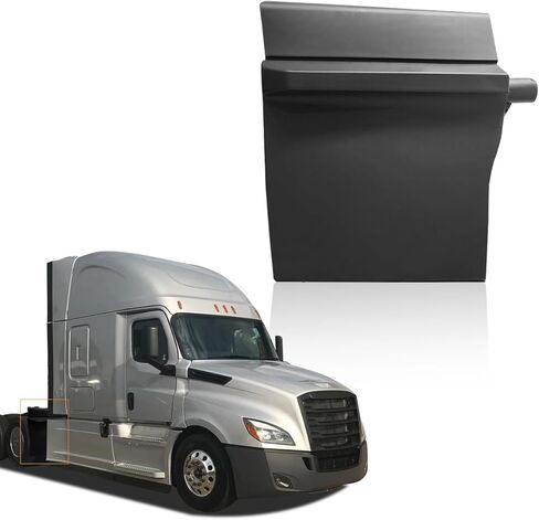 Driver Left&Passenger Right Side Quarter Fenders Set for Semi Truck,Heavy Duty Bracket Quarter Fender Fit for Freightliner, Kenworth, Volvo, Peterbilt,etc,Complete with screw and rubber in Kuwait