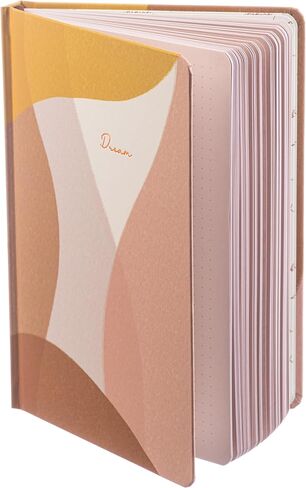 DIVERSEBEE Hardcover Lined Journal Notebook, Medium A5 (5.8 x 8.3 inches), 192 Pages, Thick Paper, Aesthetic Journals for Writing, Office School Bible Journaling Supplies (City on a Hill) in Saudi Arabia