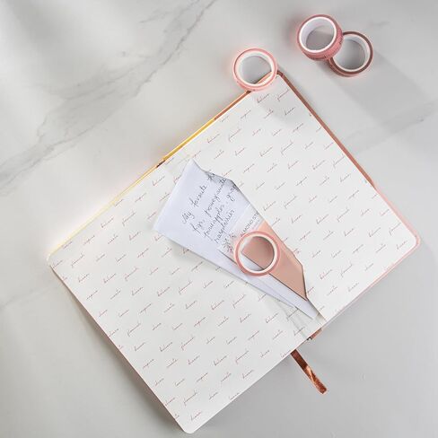 DIVERSEBEE Hardcover Lined Journal Notebook, Medium A5 (5.8 x 8.3 inches), 192 Pages, Thick Paper, Aesthetic Journals for Writing, Office School Bible Journaling Supplies (City on a Hill) in Saudi Arabia