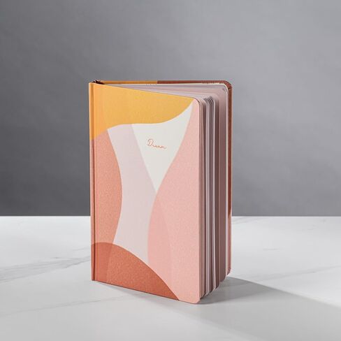 DIVERSEBEE Hardcover Lined Journal Notebook, Medium A5 (5.8 x 8.3 inches), 192 Pages, Thick Paper, Aesthetic Journals for Writing, Office School Bible Journaling Supplies (City on a Hill) in Saudi Arabia