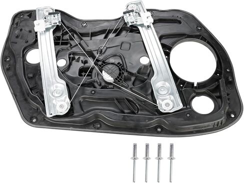 منظم نوافذ الطاقة لجانب الراكب الأمامي الأيمن مع مجموعة محرك ثنائية الدبوس ولوحة باب داخلية متوافقة مع Hyundai Elantra 2011-2016 لاستبدال 824813Y010 82481-3Y010 in Kuwait