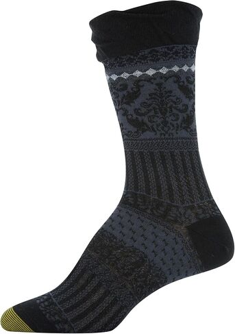 جوارب دائرية منسوجة ومسطحة بلون أسود فاتح للنساء من Gold Toe، زوجان in Kuwait