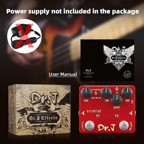 JOYO Buffer Pedal Effect المدمج في مجموعات عازلة مزدوجة وتعزيز للجيتار الكهربائي تجاوز الطبعة الراقية سلسلة Dr.J (D57) in Kuwait
