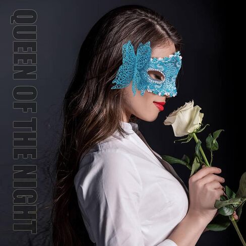 MYMENU Masquerade Mask for Women Men Venetian Mask Couple Halloween Mask for Costume Party Prom in Saudi Arabia