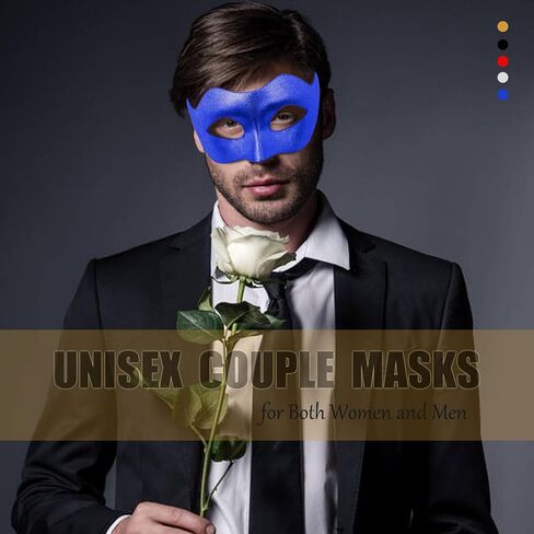 MYMENU Masquerade Mask for Women Men Venetian Mask Couple Halloween Mask for Costume Party Prom in Saudi Arabia