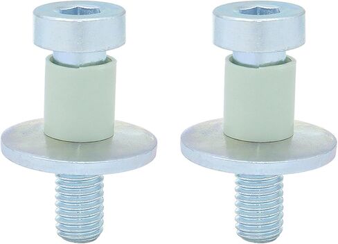 munirater 2Pcs Door Latch Lock Striker Bolts Alloy Steel Plastic Replacement for 1971-1987 Truck Blazer C10 9601750 38420 in Saudi Arabia
