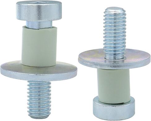 munirater 2Pcs Door Latch Lock Striker Bolts Alloy Steel Plastic Replacement for 1971-1987 Truck Blazer C10 9601750 38420 in Saudi Arabia