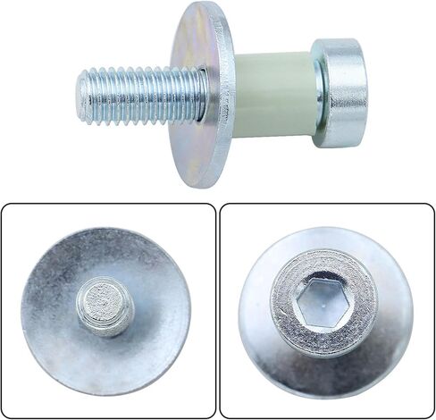 munirater 2Pcs Door Latch Lock Striker Bolts Alloy Steel Plastic Replacement for 1971-1987 Truck Blazer C10 9601750 38420 in Saudi Arabia