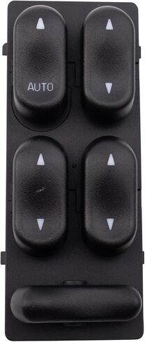 TRQ Front Left Power Window Switch Compatible with 2001 Ford F-150 in Saudi Arabia