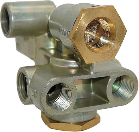 110500 Spring Brake Control Valve - Trailer Brake Priority with 3/8" Ports - Replaces Sealco 110500X, 170.110500, 065438, 51131 - Valve-Spring Brake Control for Truck Trailer Parking Stop in Kuwait
