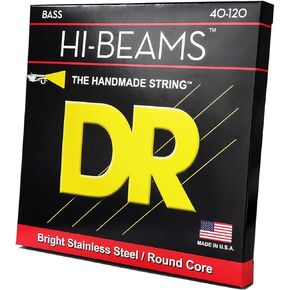 DR Strings Hi-Beam - Extra Long Scale Stainless Steel Round Core 45-105