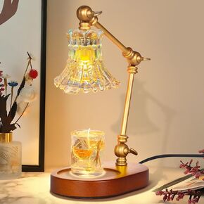 Candle Warmer Lamp, Height Adjustable Electric Candle Wax Warmer Home Decoration for Jar Candle for Bedroom Home Decor