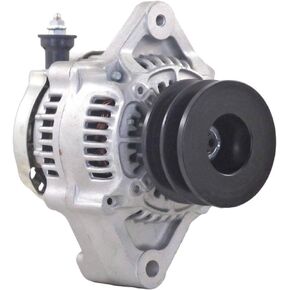 RAREELECTRICAL New Alternator Compatible With Caterpillar Backhoe Loader 436C Denso 0-120-488-297 101211-2240 101211-2310 1052811