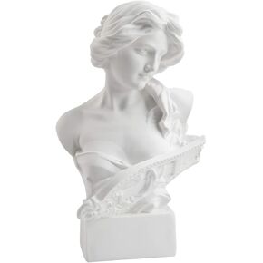 Waldosia 6" Greek Mythology Goddess Artemis Resin Bust Statue