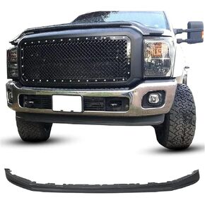 ECOTRIC Valance Compatible with 2011-2016 Ford F-250 F-350 F250 F350 Super Duty RWD Front Lower Bumper Air Dam Deflector Valance Panel Replacement for BC3Z17626AA FO1095241