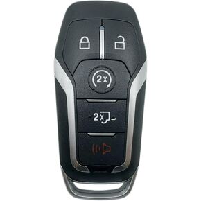Smart Key for Ford 2015-2017 F-150 F-250, YIKEBALOG 5-Button Smart Key for Proximit Key Fob Replacement for Ford M3N-A2C31243300 P/N:164-R8117 902MHz