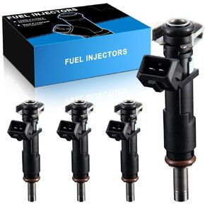 FJ1153 1.8L Fuel Injectors Fit For:-Chevy Cruze 2011 2012 2013 2014 2015, Cruze Limited 2016, Sonic 2012 2013 2014 2015, Replacement 800-2189N 8002189N 55570284 25185231 (Set of 4)