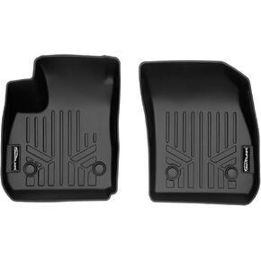 SMARTLINER Custom Fit All Weather Black 1st Row Floor Mat Liner Set Compatible with 2021-2023 Buick Envision