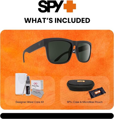 نظارات شمسية مستطيلة الشكل من SPY Discord للرجال + حزمة مع مجموعة نظارات Designer iWear in Kuwait