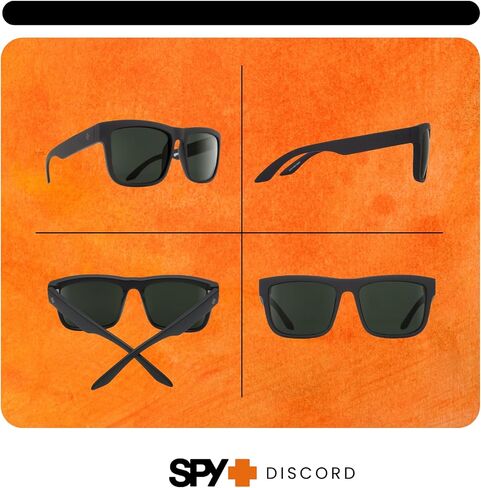 نظارات شمسية مستطيلة الشكل من SPY Discord للرجال + حزمة مع مجموعة نظارات Designer iWear in Kuwait